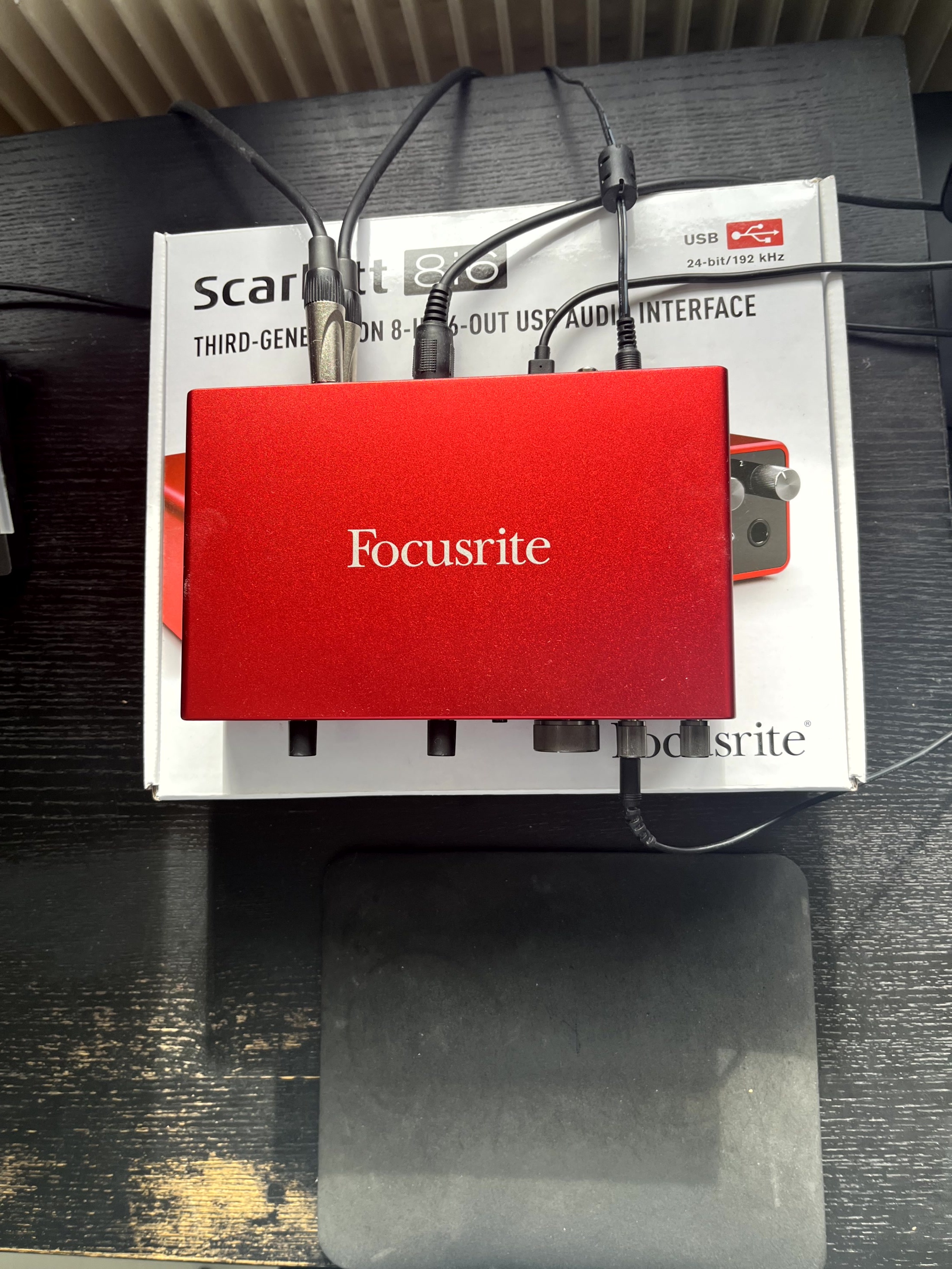 Vends Focusrite 8I6 3Gen 1ere main