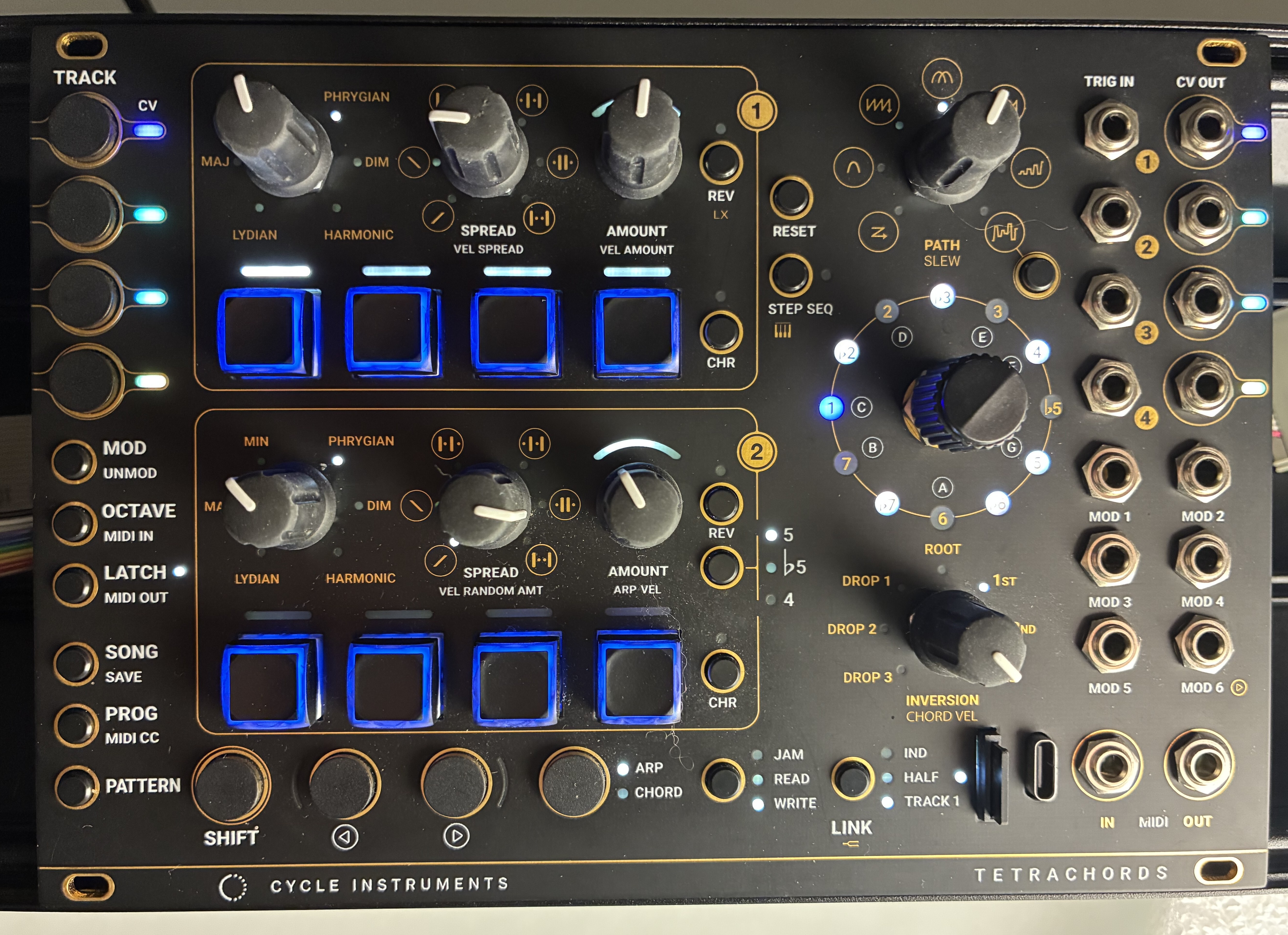 Cycle Instruments Tetrachords n