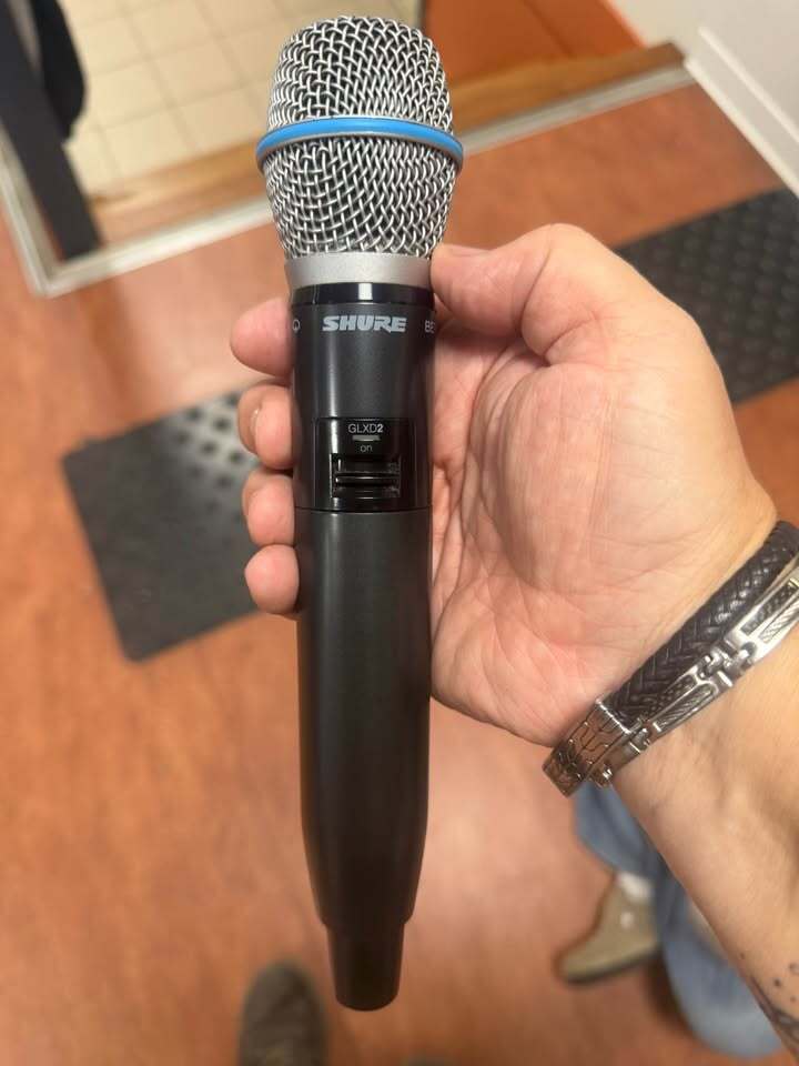 Shure HF Beta 87A + GLXD4