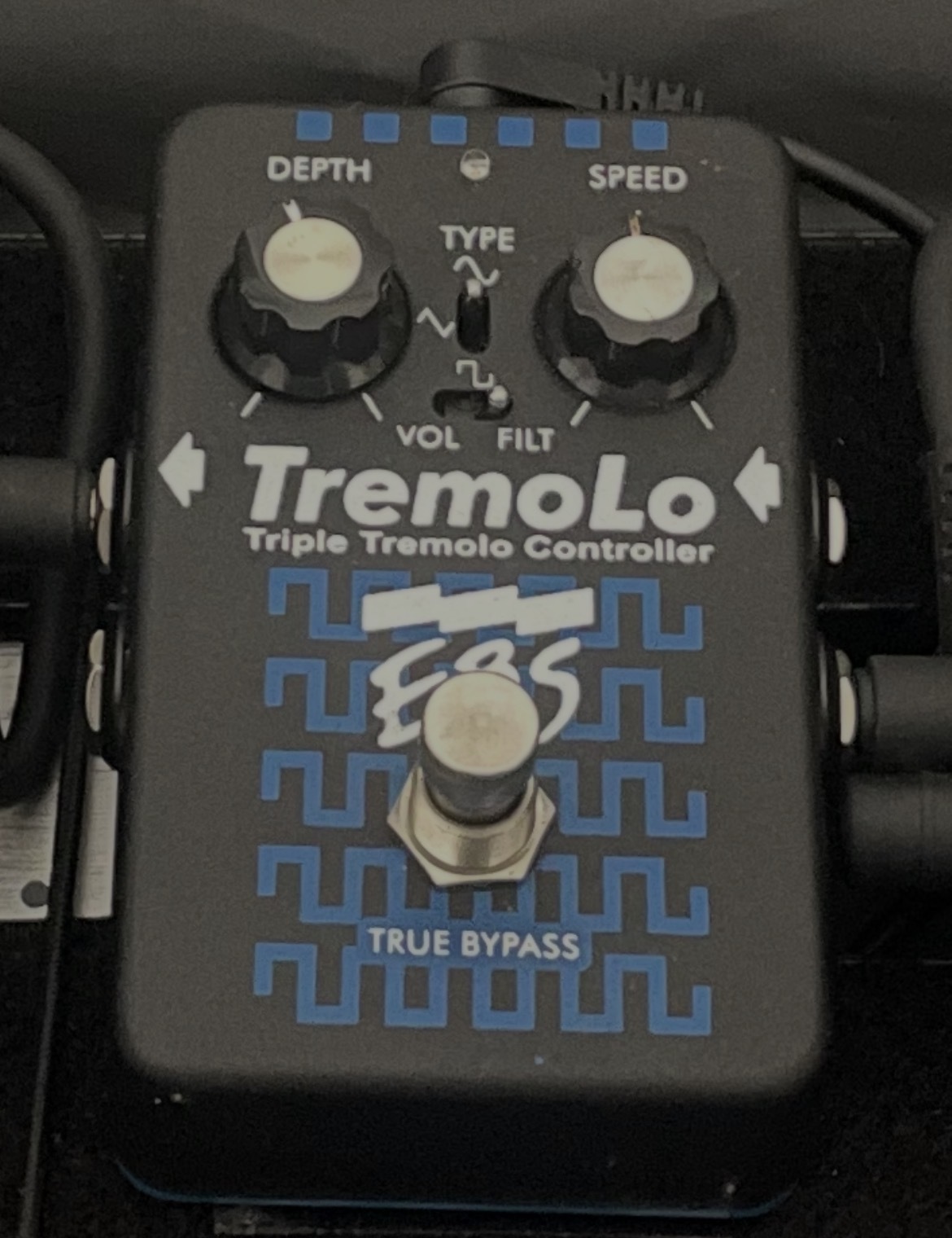 Pedale effet EBS trémolo 