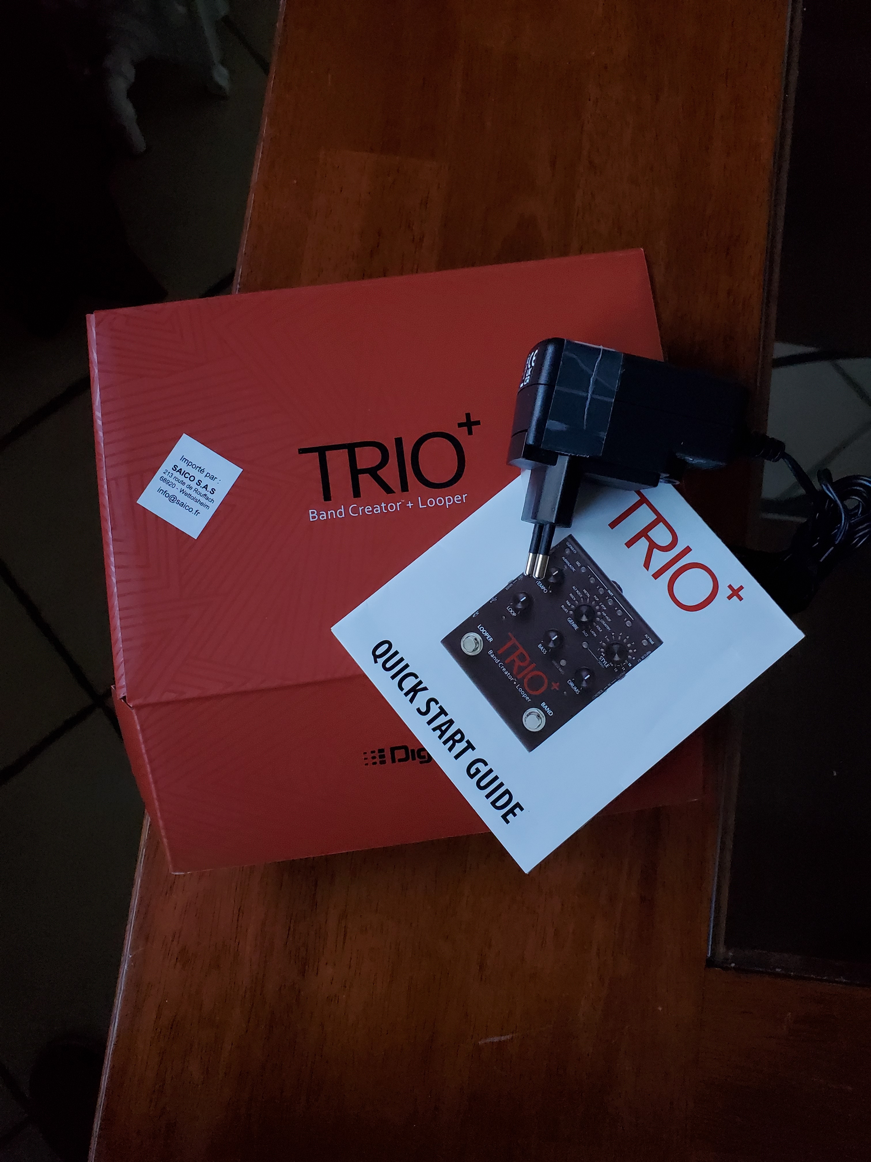 Vends pédale TRIO +