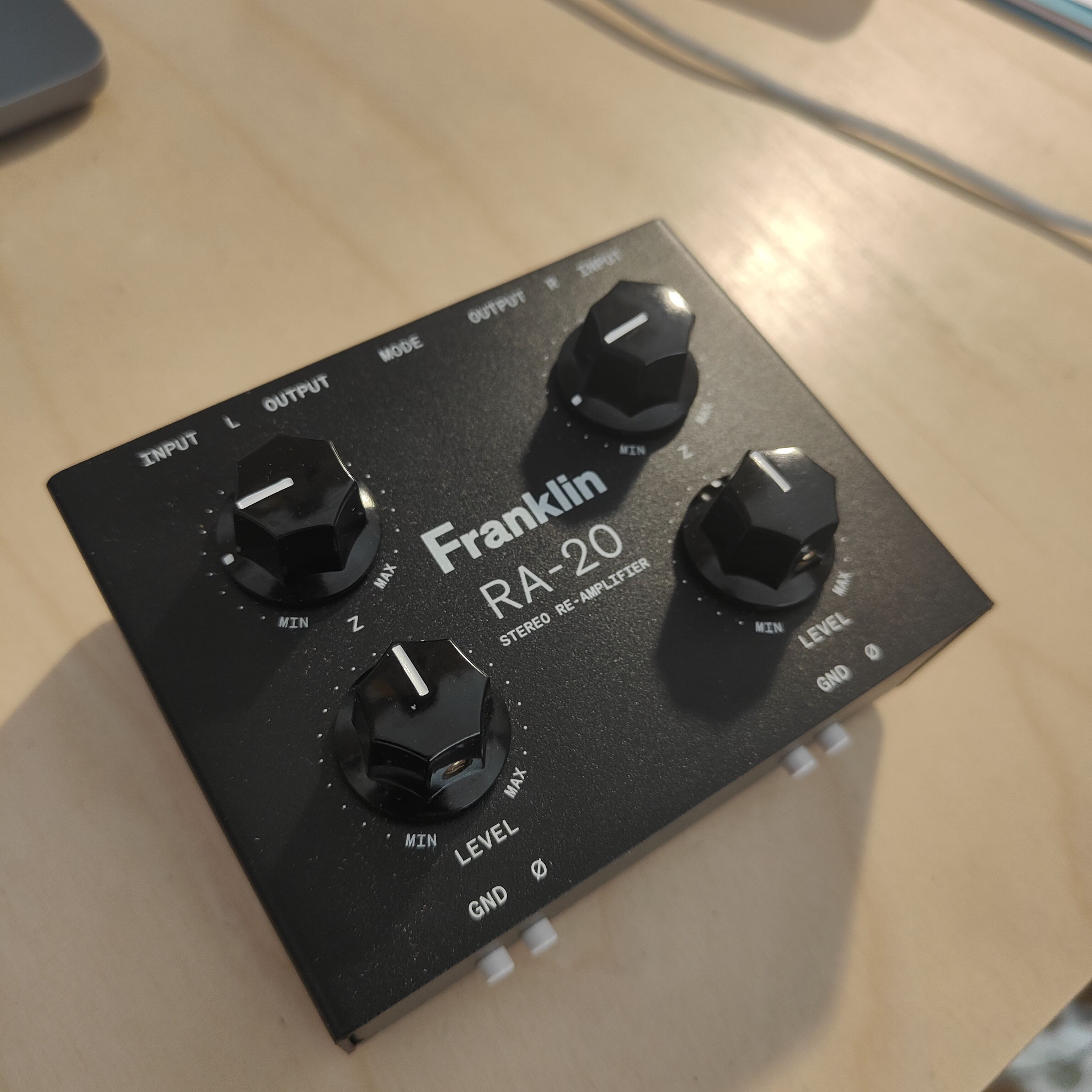 Vends reamp Stereo Franklin RA 20