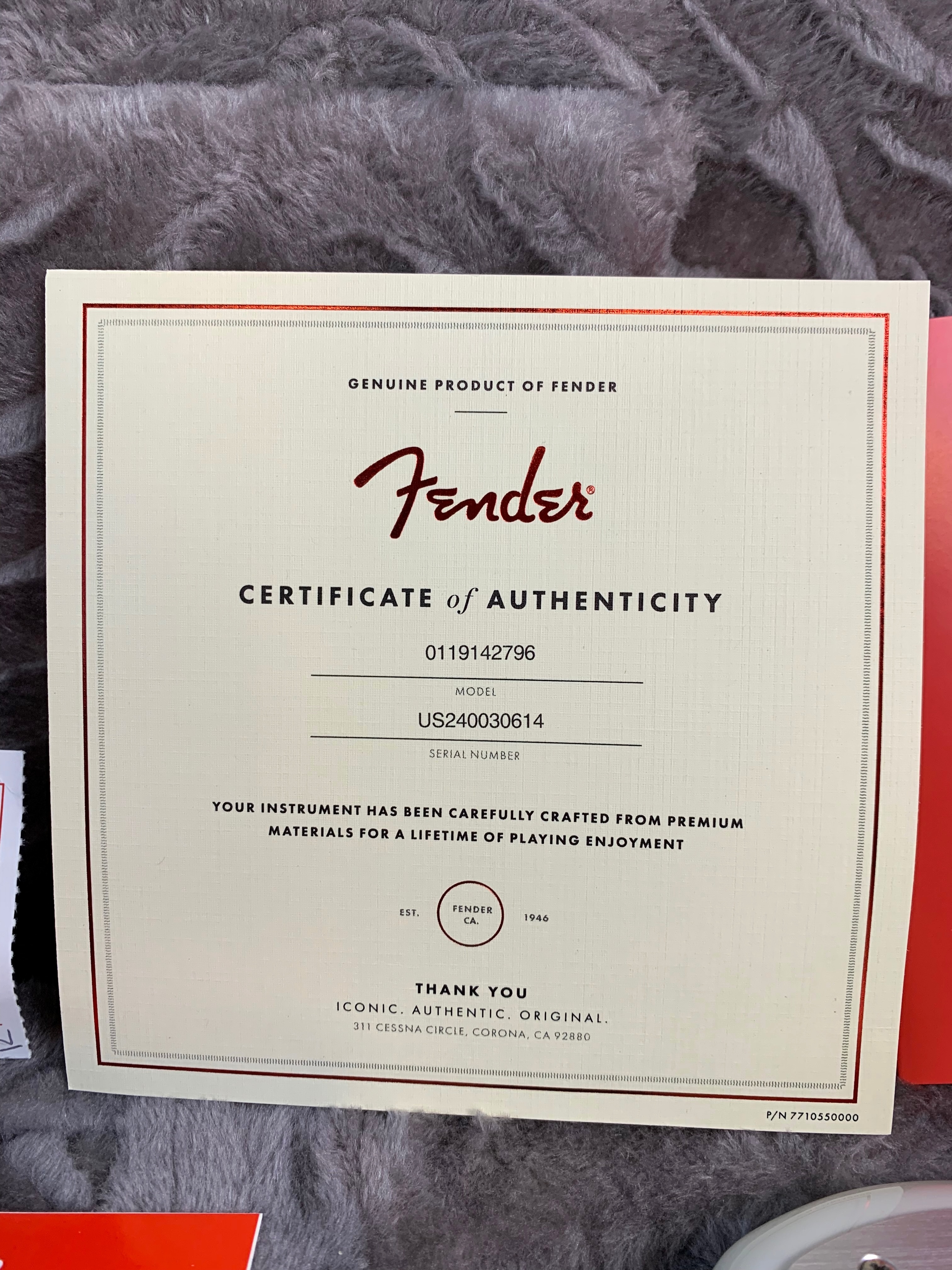 Fender American Ultra II Stratocaster (60110)