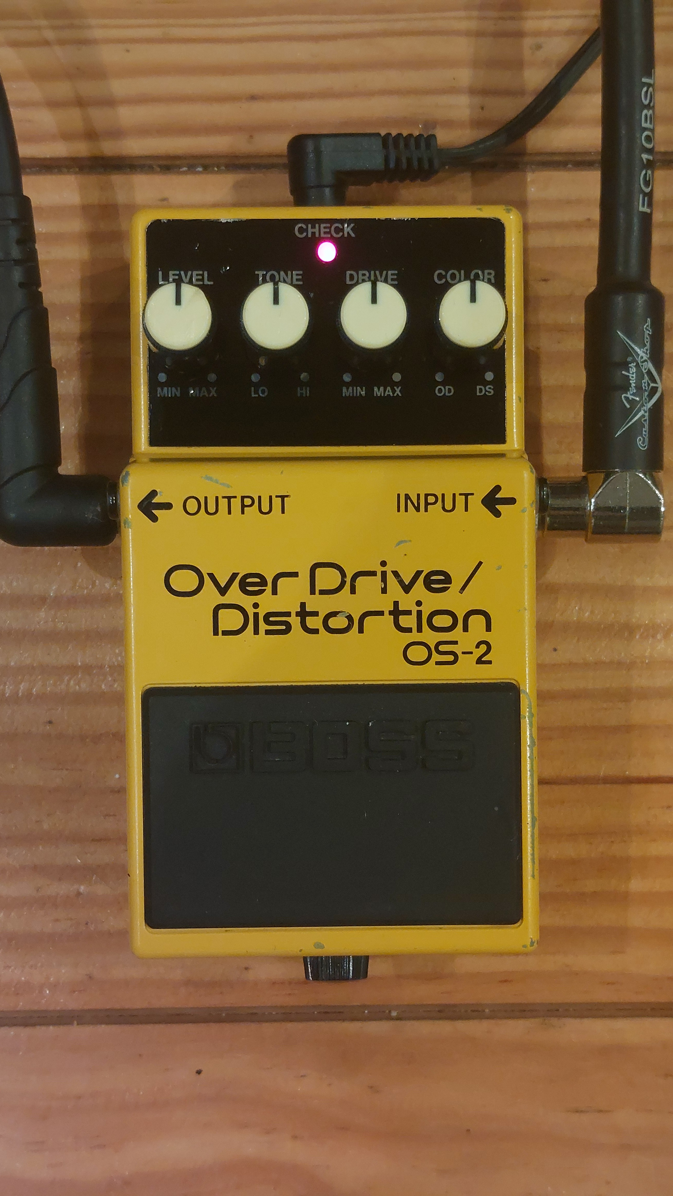 Boss OS-2 OverDrive / Distortion - 2003 Made in Taiwan