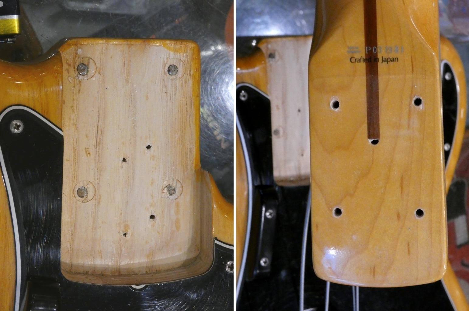 fender precision bass pb70 ash nat japon japan (2)