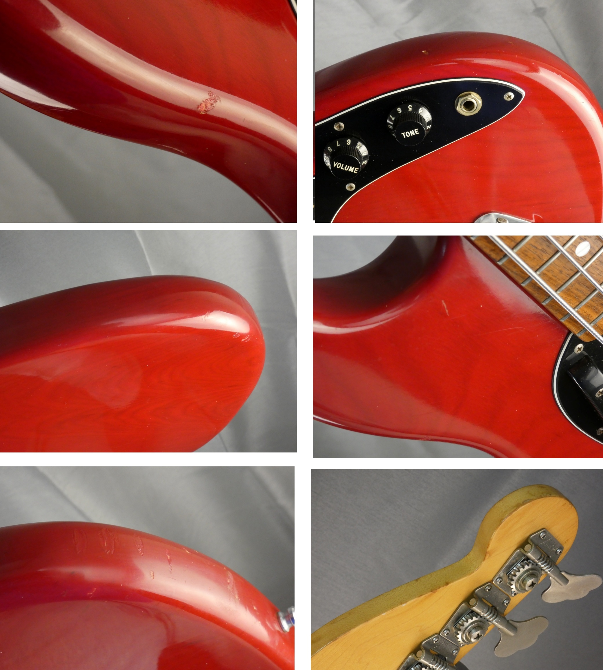 fender musicmaster bass trans wine red usa 1978 (18)