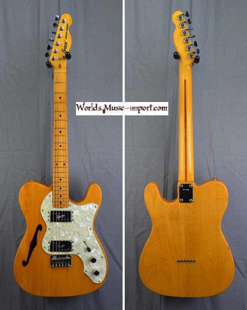 GRECO Telecaster Thinline TE-500 Ash Nat 1975 japon