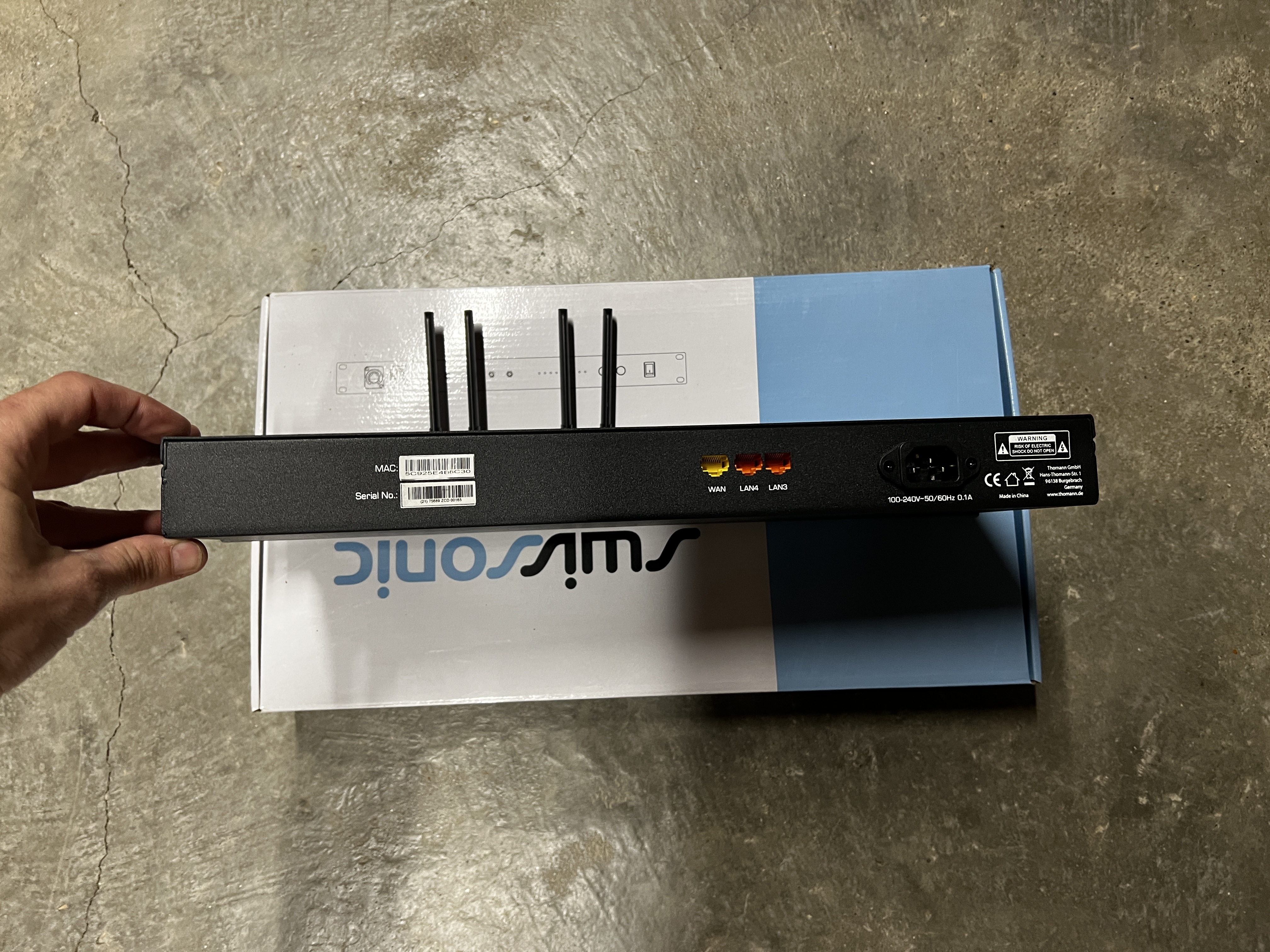 Swissonic Professional Router 2 MkII (76167)