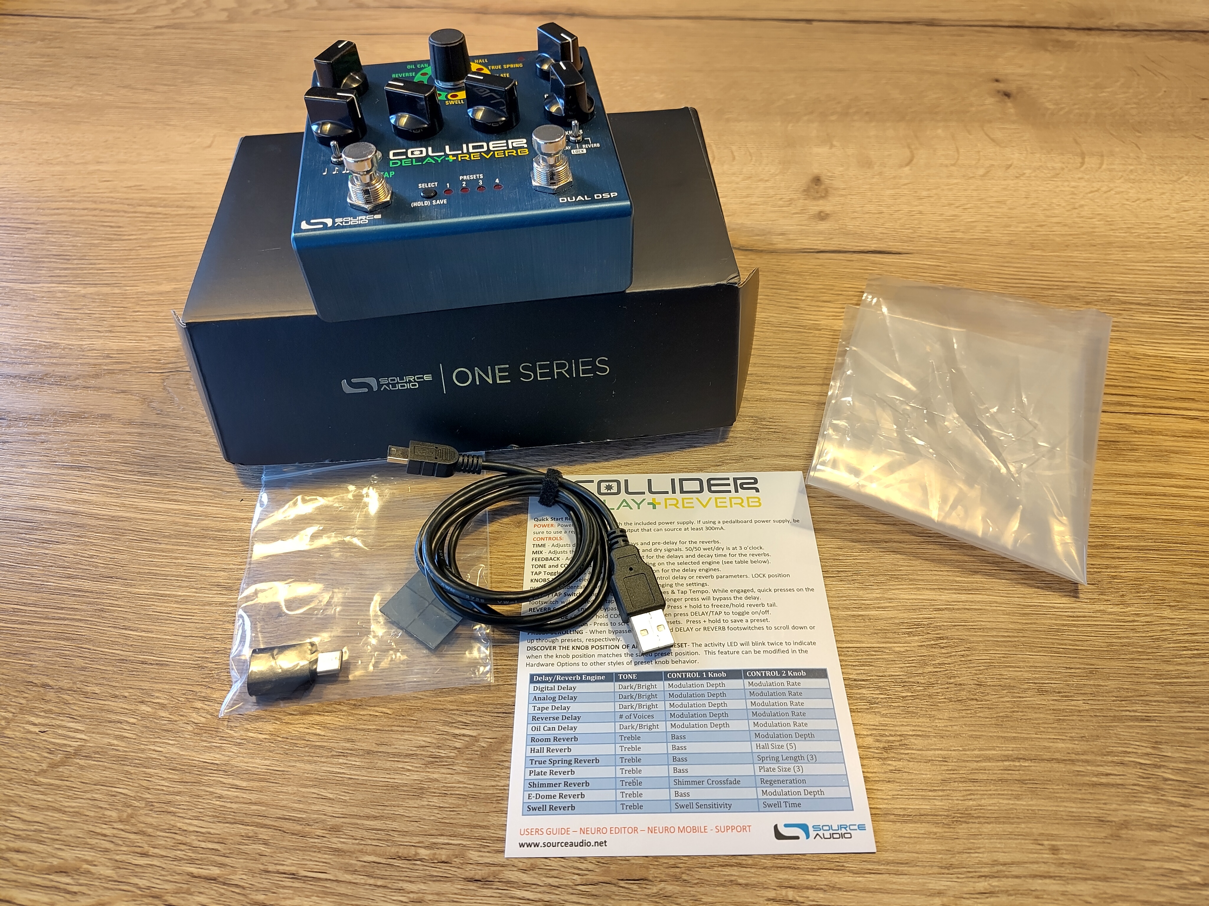 VENDS SOURCE AUDIO COLLIDER.