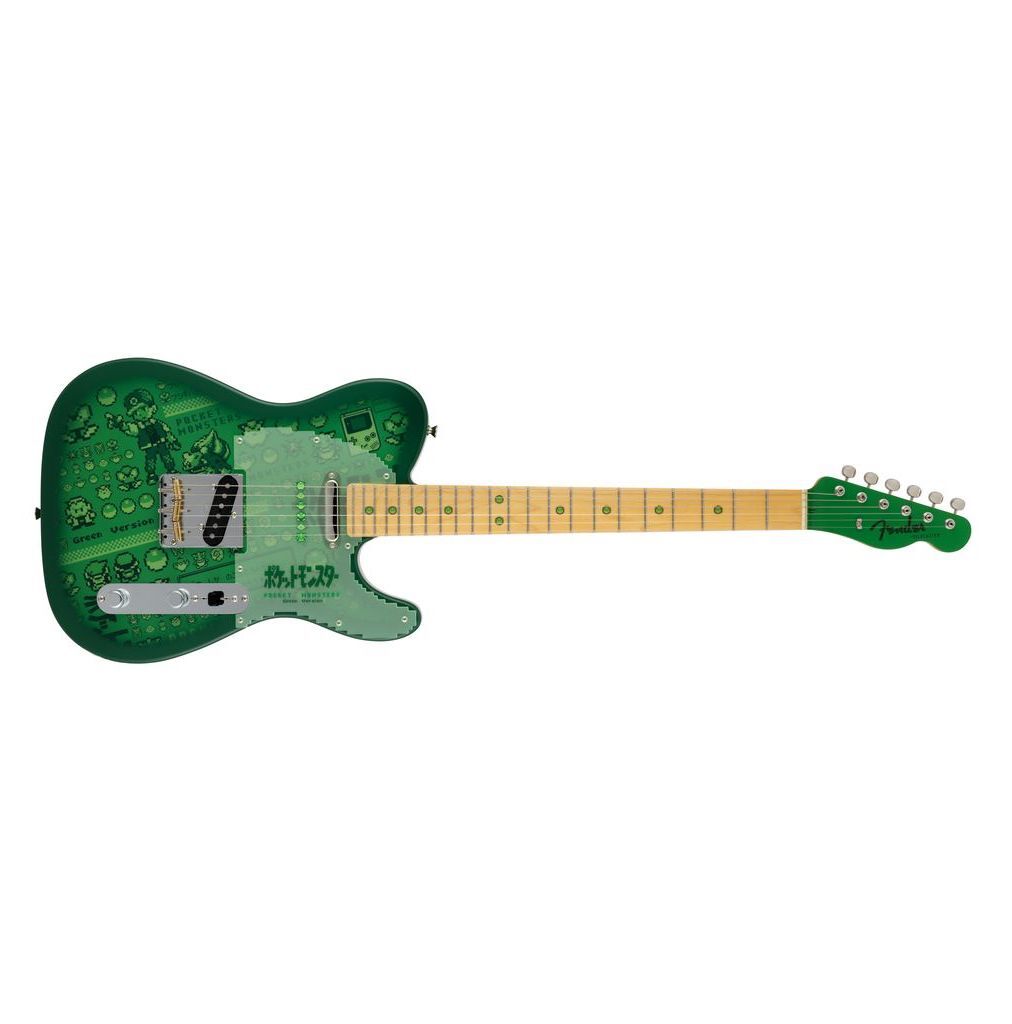 Made in Japan Pok&eacute;mon &ldquo;Green Version&rdquo; Telecaster