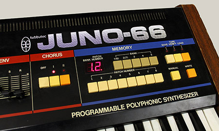 JUNO 60 midifié avec kit TUBUTEC  JUNO 66