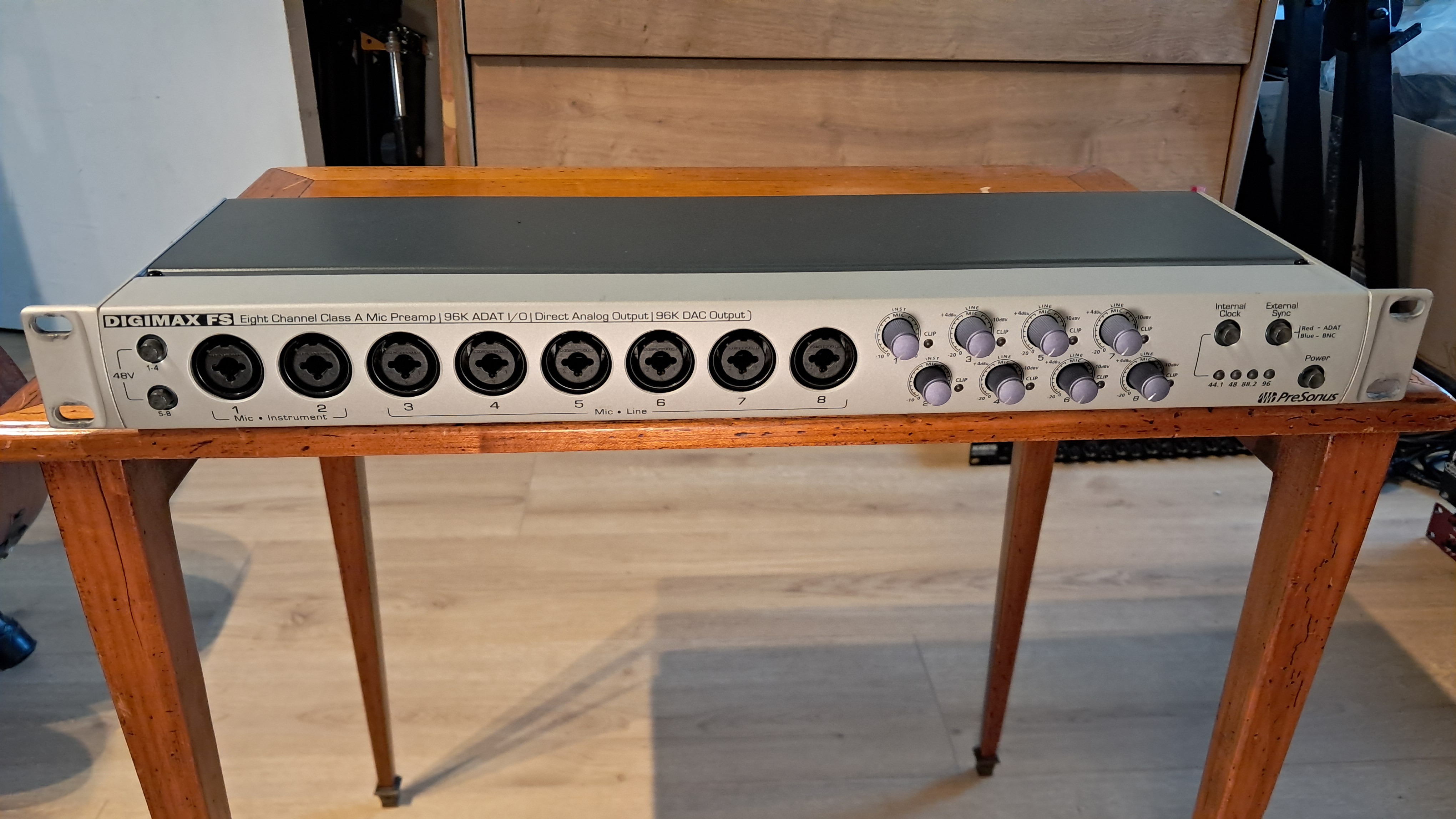 Préampli / convertisseur ADAT Presonus DigiMax FS