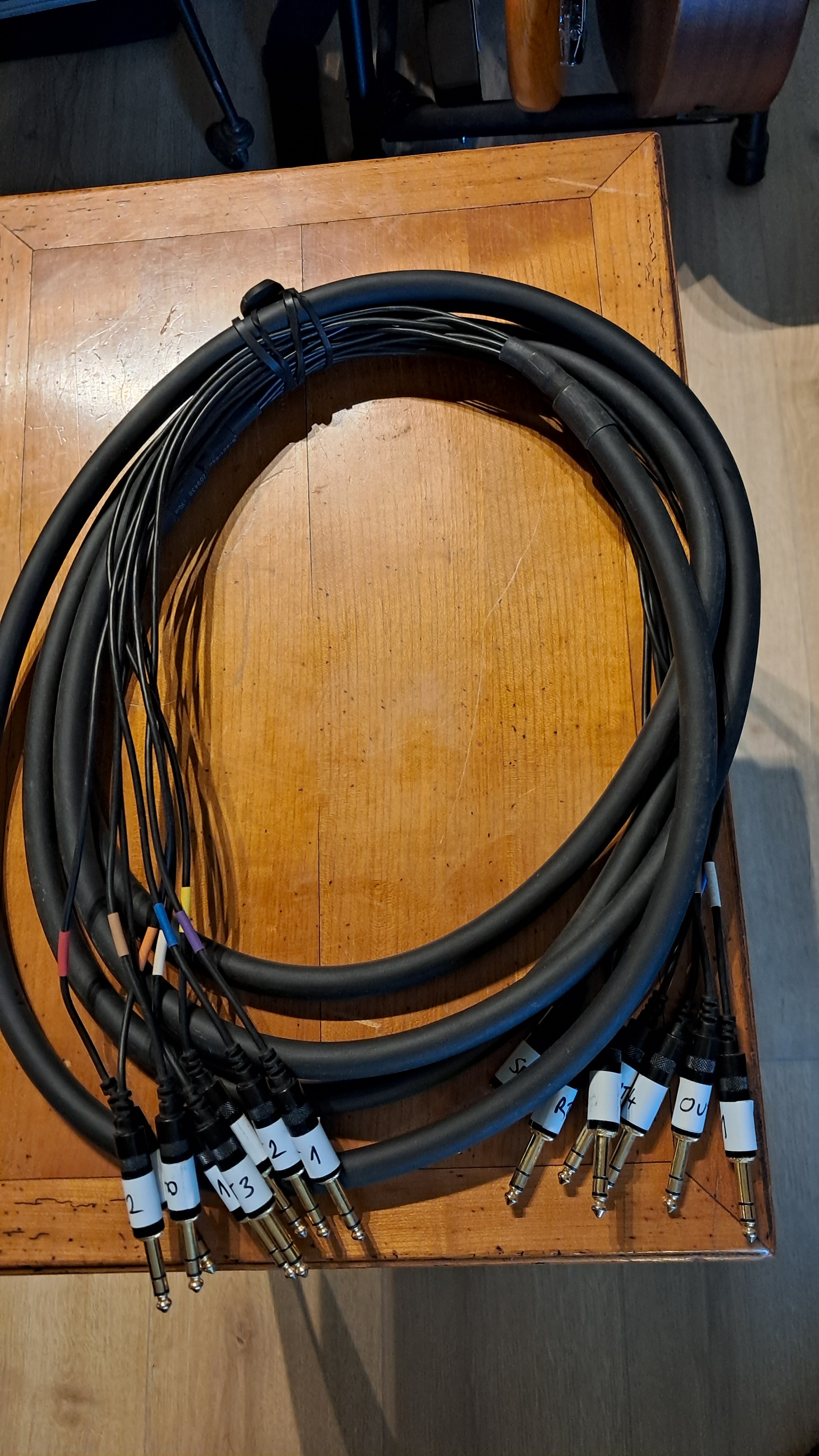 Multipair jack TRS 5m Cordial CML 8-0 VV 5 C