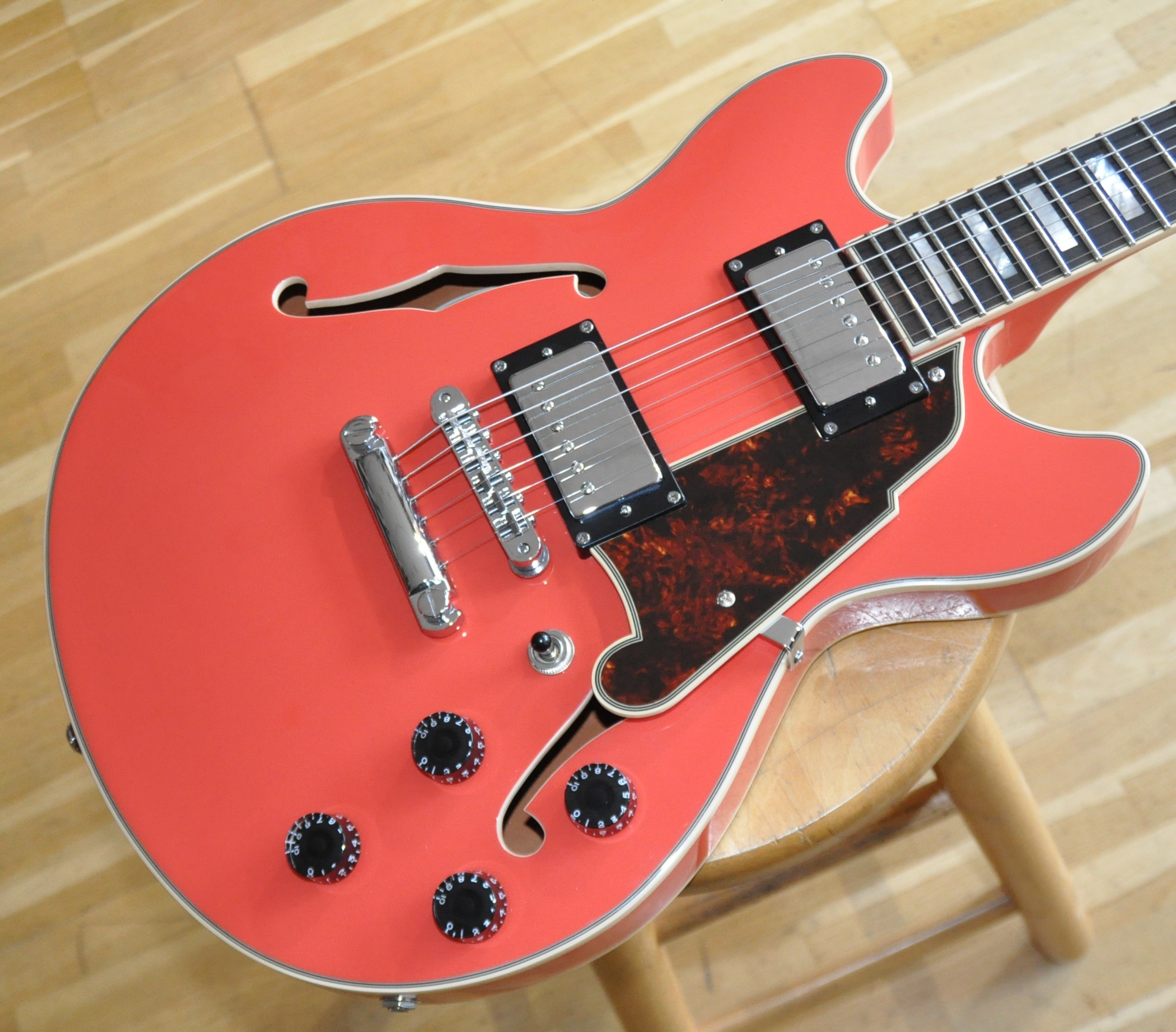 D'Angelico Premier Mini DC Fiesta Red (2019)