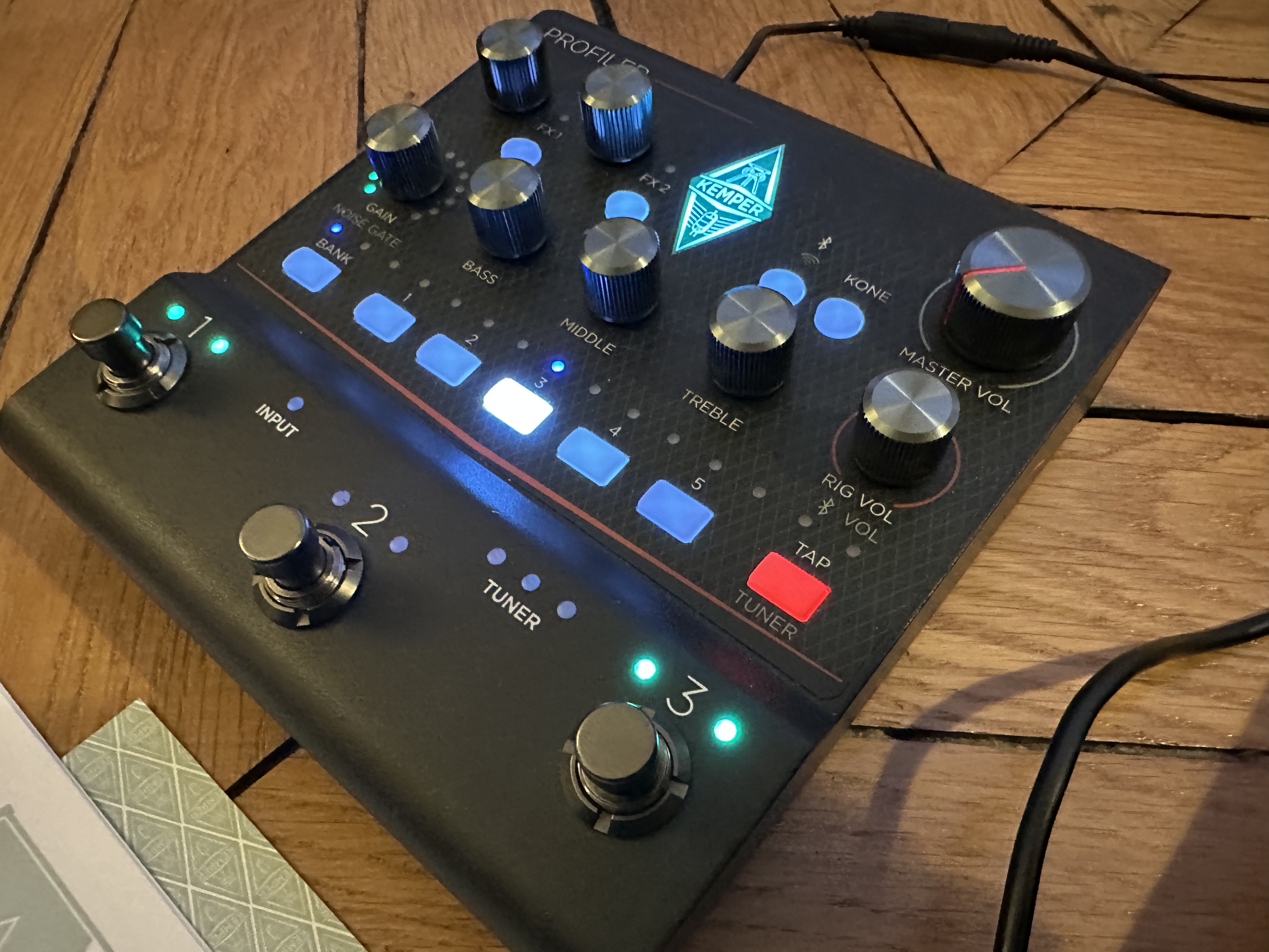 Kemper player avec case et alim