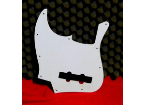 Fender Pickguard Jazz Bass - 10 Hole 4 Ply - White Pearl