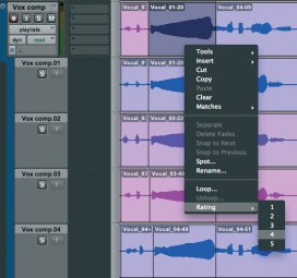Comping audio Comping audio