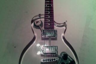 Wesley Guitars wesley acryl'o'paul transparent clear