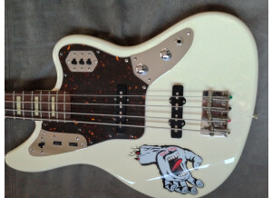 Fender Deluxe Jaguar Bass - Olympic White Rosewood