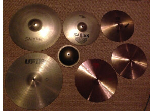 Paiste Lot cymbales (Paiste formula, 2002, Zildjian)