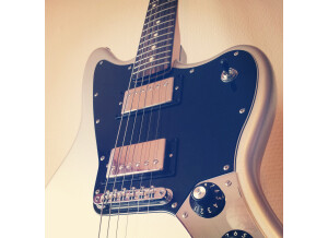 Fender Blacktop Jaguar HH - Silver Rosewood