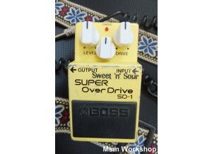 Boss SD-1 SUPER OverDrive -Sweet n Sour - Modded by MSM Workshop (91142)