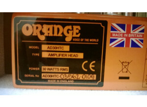 Orange AD30 HTC - White