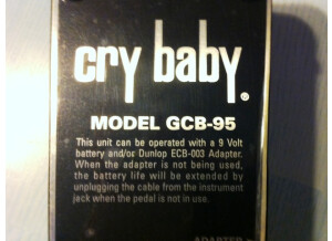 Dunlop GCB95 Cry Baby (58679)