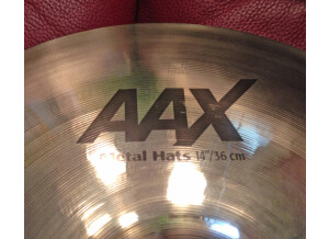 Sabian 14" AAX Metal Hi-Hat Neuve