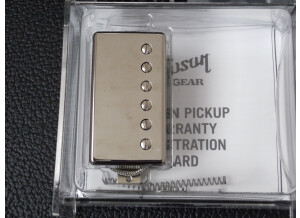 Gibson Burstbucker 2 - Nickel Cover (41820)