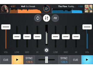 Cross DJ Android Mobile EQs