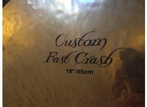 Zildjian K Custom Fast Crash 18"