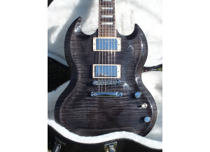Gibson SG Diablo Premium Plus - Trans Black (43174)