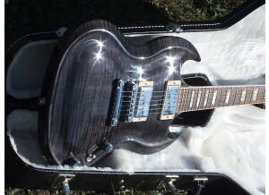 Gibson SG Diablo Premium Plus - Trans Black (3544)