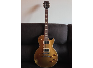 Gibson Les Paul Studio '50s Tribute Humbucker - Satin Gold Top Dark Back (11281)