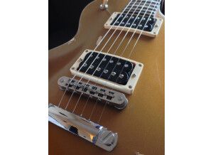 Gibson Les Paul Studio '50s Tribute Humbucker - Satin Gold Top Dark Back (22870)