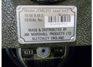 Marshall JTMC12 (24326)