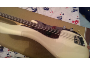 Fender American Standard Precision Bass - Olympic White Rosewood
