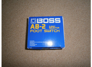 Boss AB-2 2-way Selector (73147)