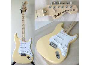 Fender ST72 M YWH Yellow White Maple New F09