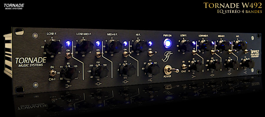 Tornade Music Systems W492 Dual EQ