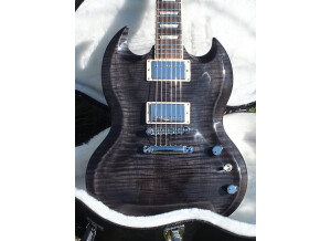 Gibson SG Diablo Premium Plus - Trans Black (65537)