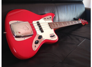 Fender Jaguar bass Hot Rod Red