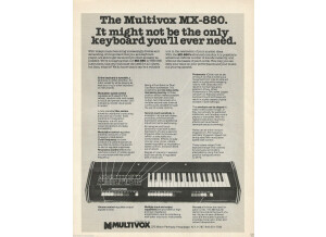 Multivox MX-880 Duo