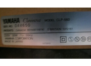 Yamaha CLP-560 (8168)
