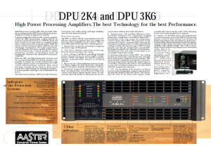 Master Audio DPU-3K6