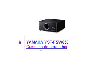 Yamaha YST-FSW050
