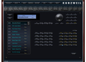 Kurzweil Artis Sound Editor
