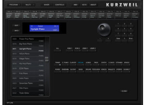 Kurzweil Artis Desktop Editor