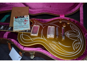 Billy Gibbons Pinstriped Les Paul Goldtop VOS (4)